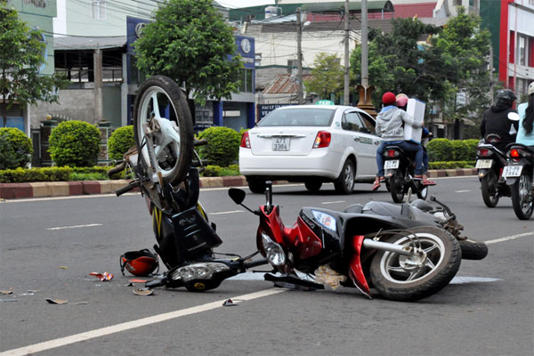 Bồi thường thiệt hại khi người bị thiệt hại có lỗi gây ra tai nạn giao thông