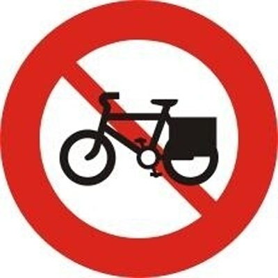 Biển nào xe đạp không được phép đi vào?