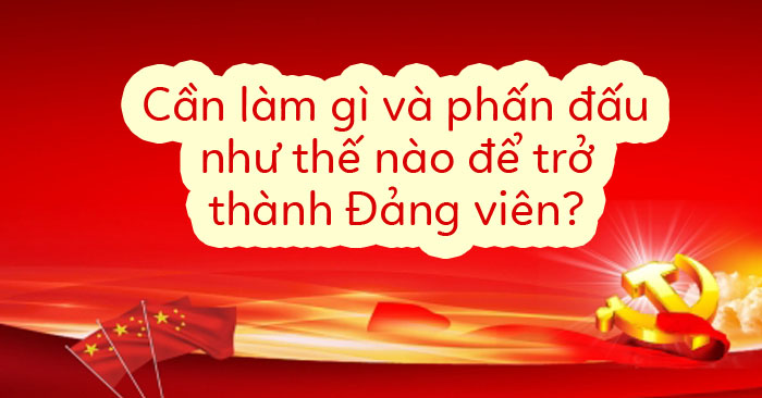 Bài thu hoạch phấn đấu trở thành Đảng viên Đảng cộng sản Việt Nam